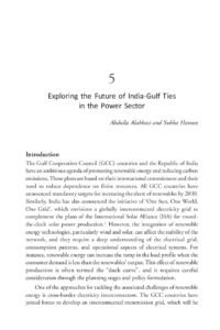 Exploring the Future of India-Gulf Ties in the Power Sector — original publication cover